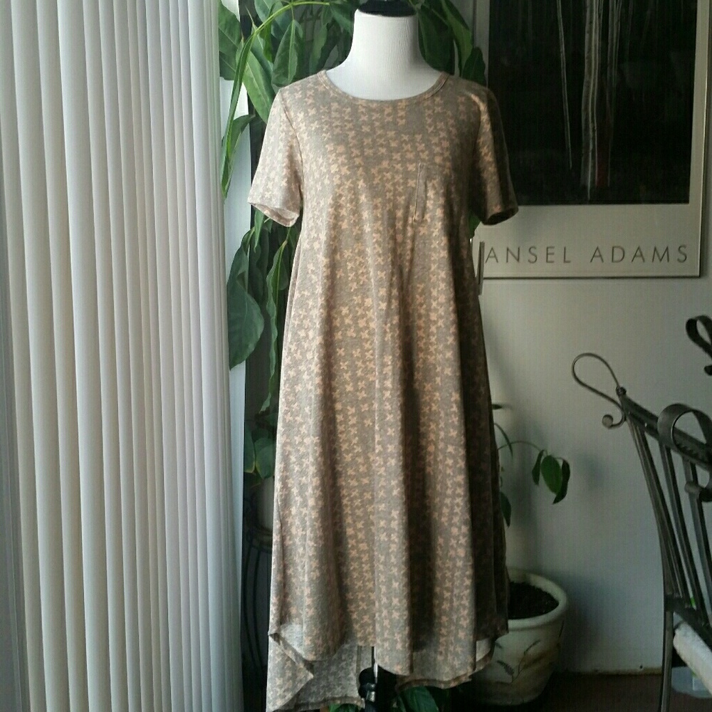 LulaRoe Carly Dress XS NWTS